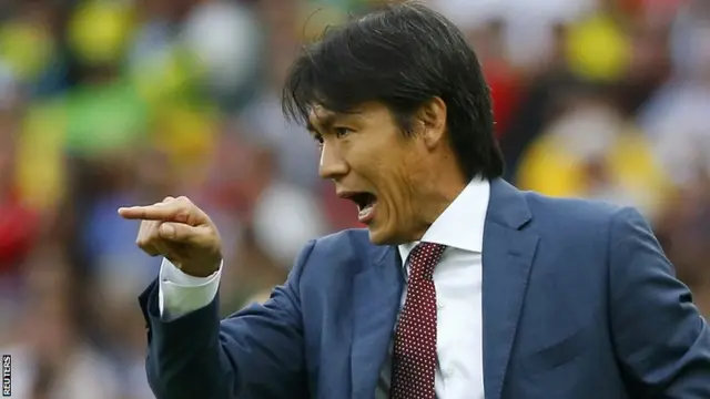 South Korea manager Hong Myung-bo