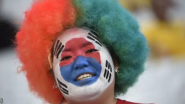 South Korea fan