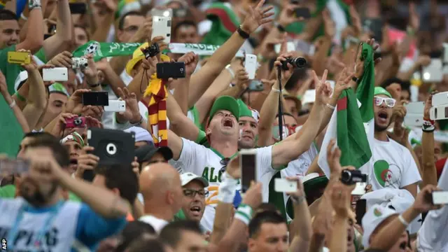 Algeria fans