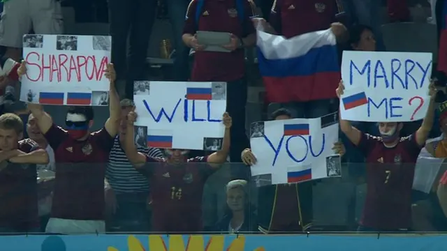 Russia fans