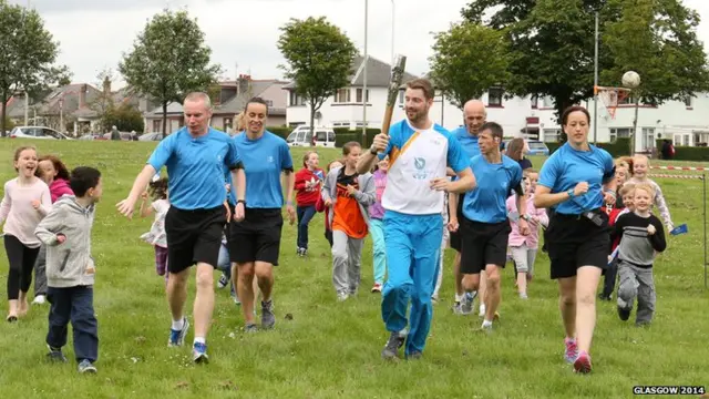 Alexander Rose with the baton