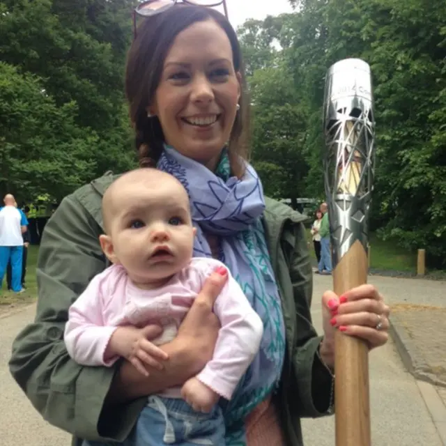 Baton with the Lexie in Dundee