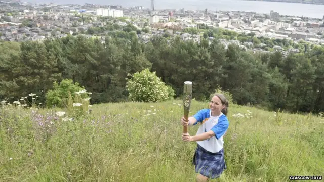 Baton bearer - Vikki Bunce