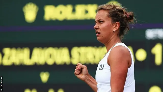 Barbora Zahlavova Strycova of Czech Republic