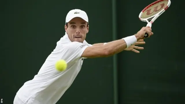 Roberto Bautista Agut of Spain