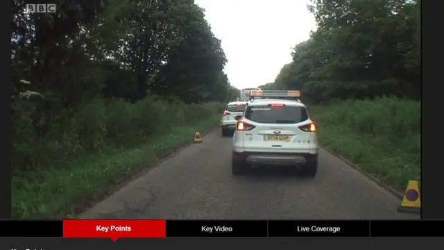 Video player image from the Queen's Baton Relay live page