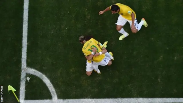 Brazil celebrate