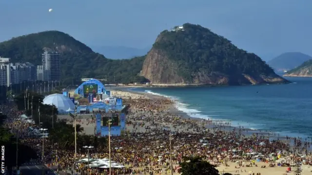 Copacabana beach