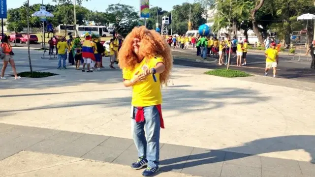 Colombia fan