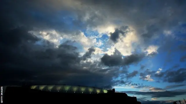 The sky at Wimbledon