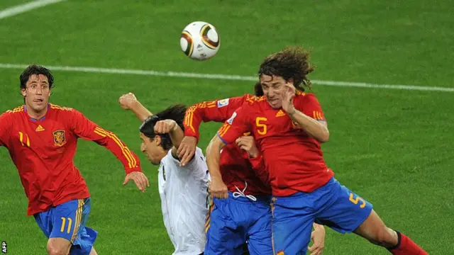 Spain's Carles Puyol