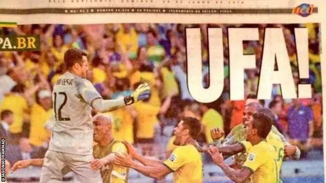 A Brazilian newspaper