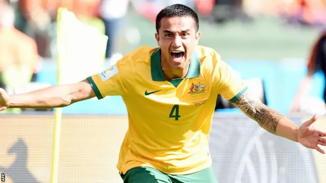 Australia's Tim Cahill