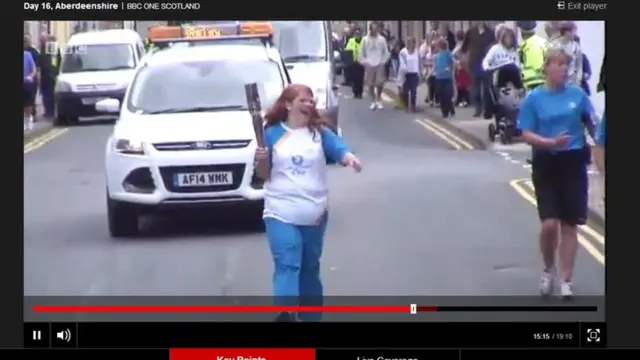 Baton relay live feed image