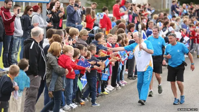 Queen's baton celebrations