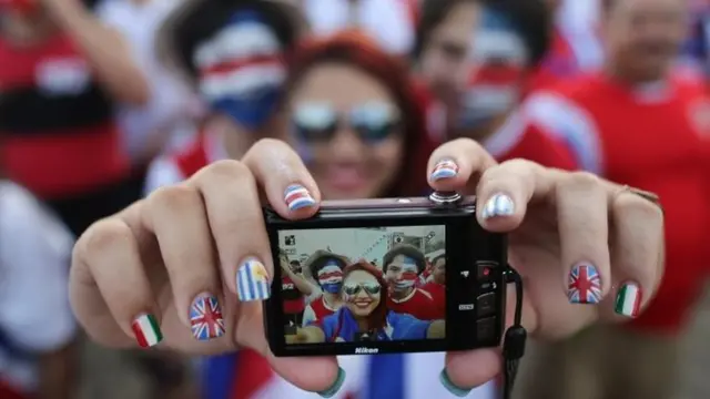 Costa Rica fans