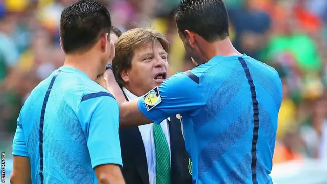 Mexico coach Miguel Herrera