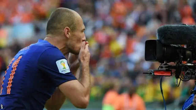 Netherlands forward Arjen Robben