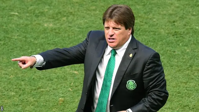 Mexico coach Miguel Herrera