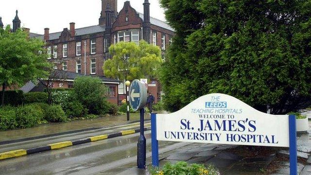 St James's Hospital in Leeds