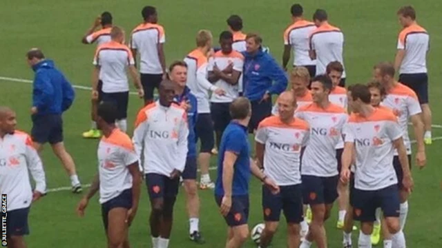 Netherlands training