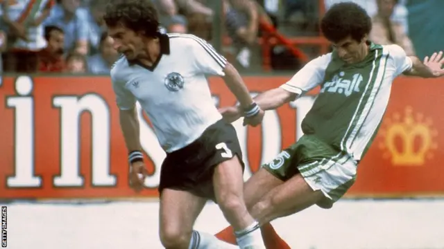 West Germany v Algeria