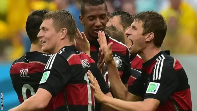 Germany celebrate