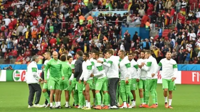 Algeria players