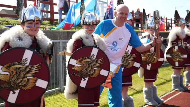 Petur Petursson has his moment with the baton