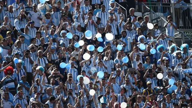 Argentina fans