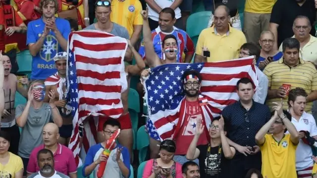 USA fans