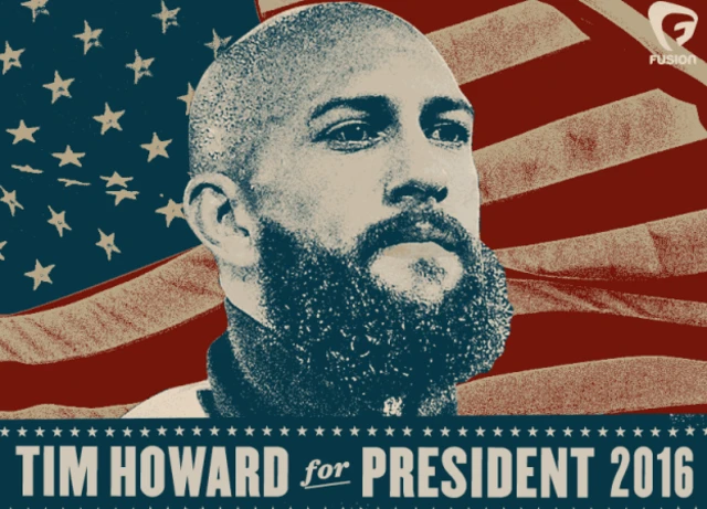 Tim Howard for President mem