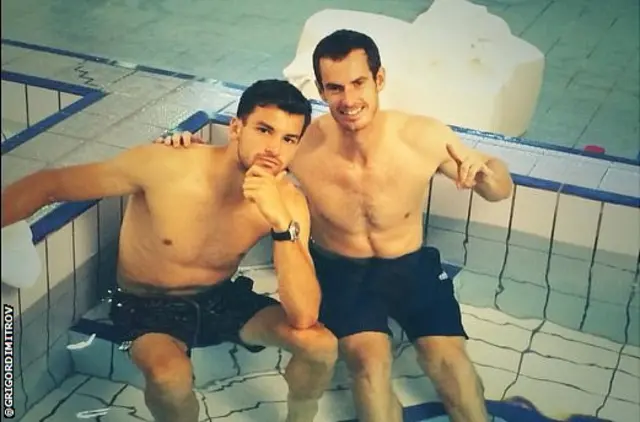 Grigor Dimitrov and Andy Murray