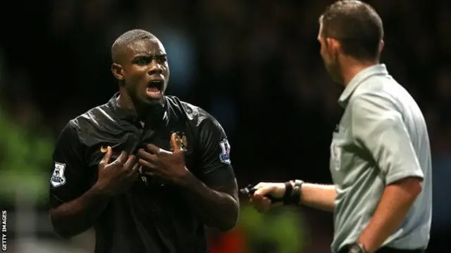 Micah Richards (left)