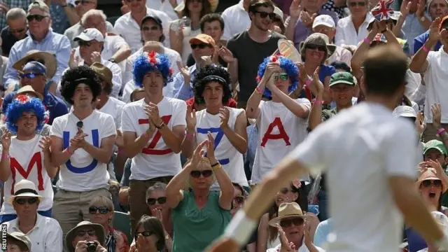 Andy Murray fans