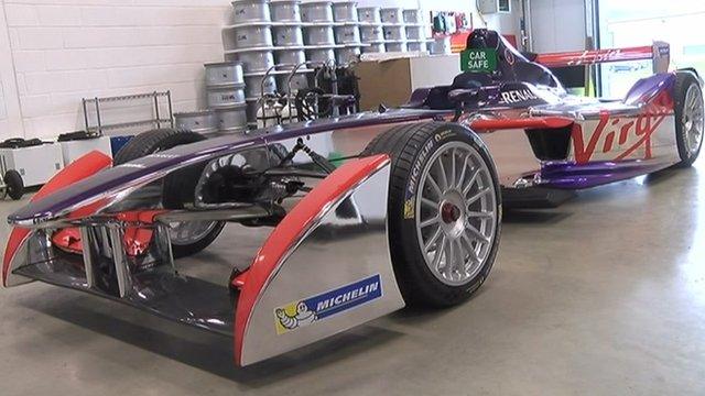 Virgin Racing Formula E car