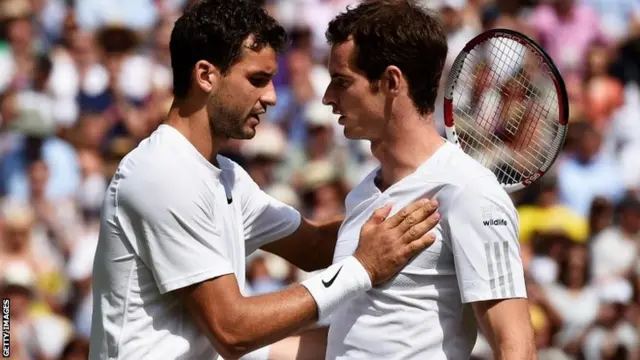 Andy Murray and Grigor Dimitrov