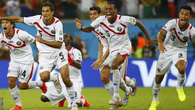 Costa Rica celebrate