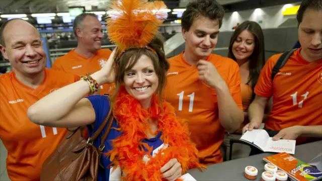 Netherlands fans