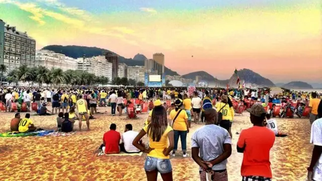 Copacabana beach