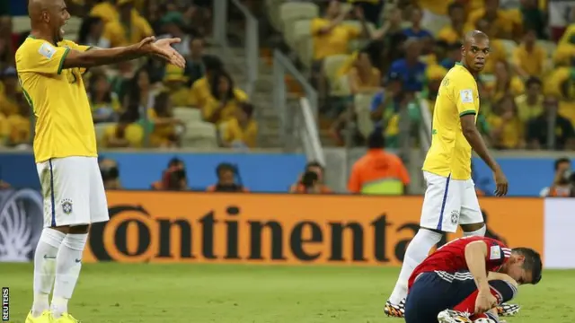 Maicon and James Rodriguez