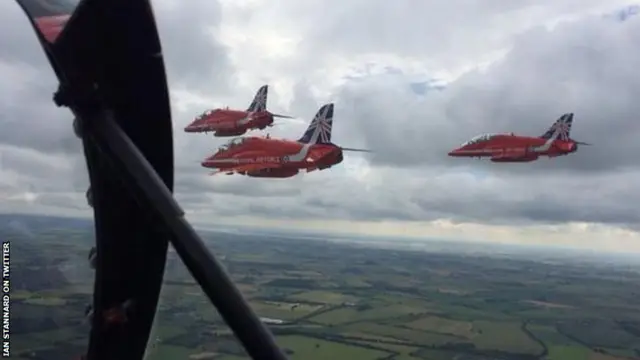 Red Arrows Tour de France