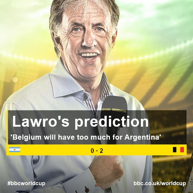 Lawro's prediction graphic