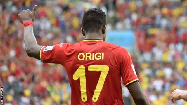 Belgium striker Divock Origi