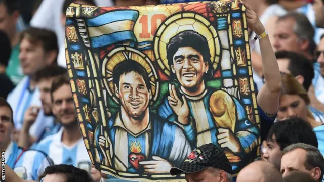 Lionel Messi Diego Maradona