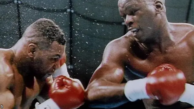 Buster Douglas and Mike Tyson