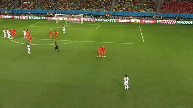 Costa Rica free-kick