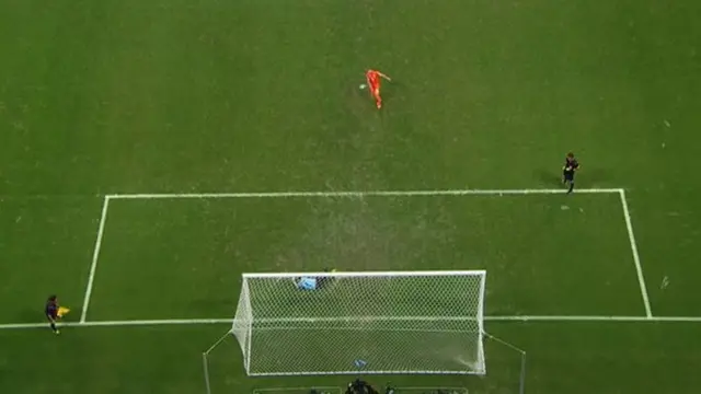 Wesley Sneijder scores