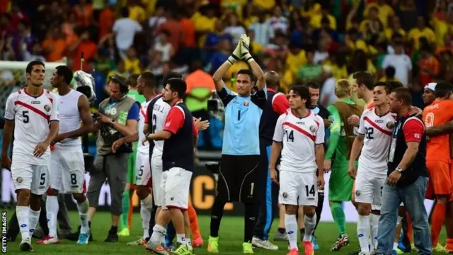 Costa Rica players