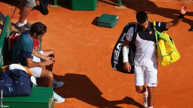 Roger Federere and Novak Djokovic